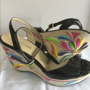 Women j Renee platform shoes